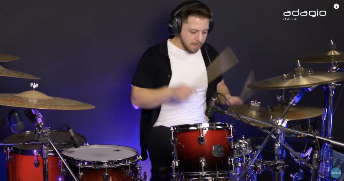 Giusepep Sangiorgio batteria Mapex Saturn